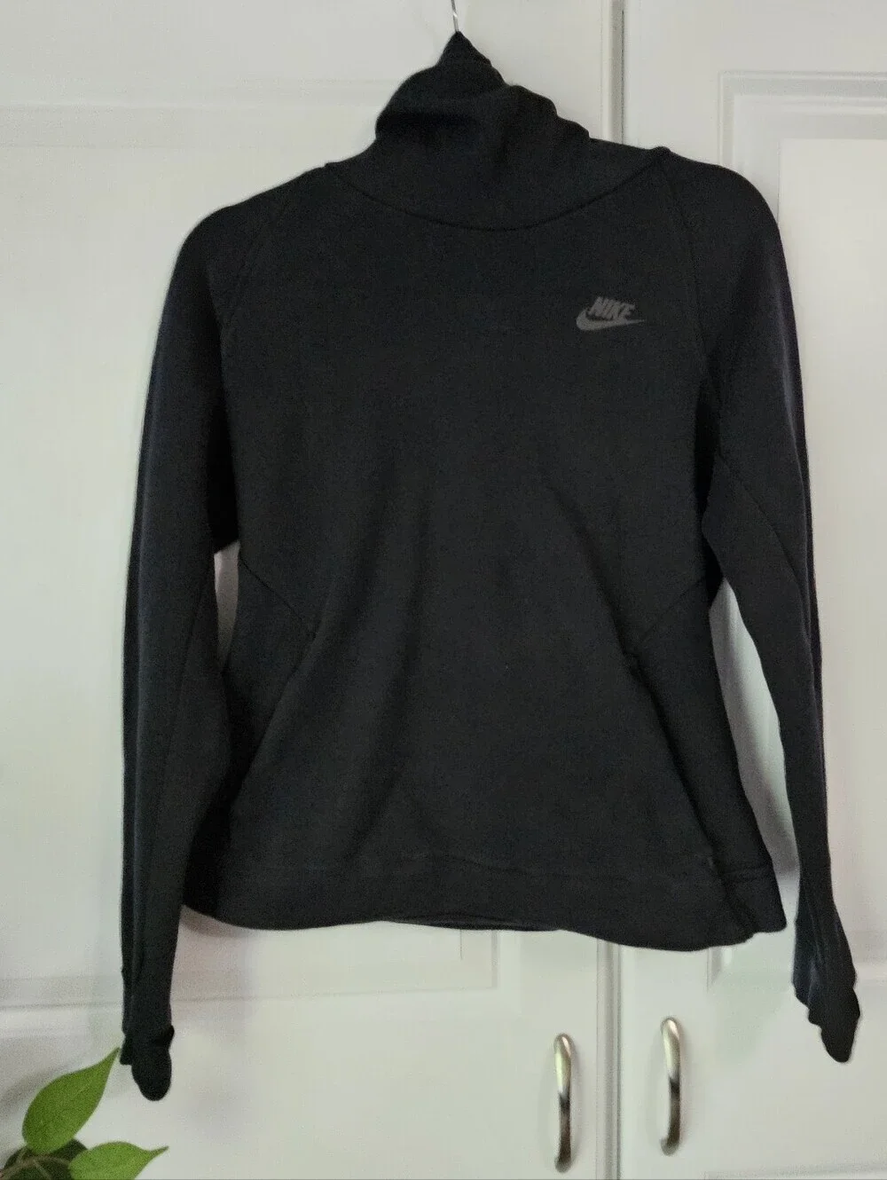 Nike Black Turtleneck Hoodie
